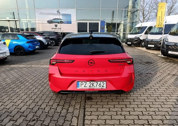 Opel Astra cena 129900 przebieg: 1616, rok produkcji 2022 z Byczyna małe 154